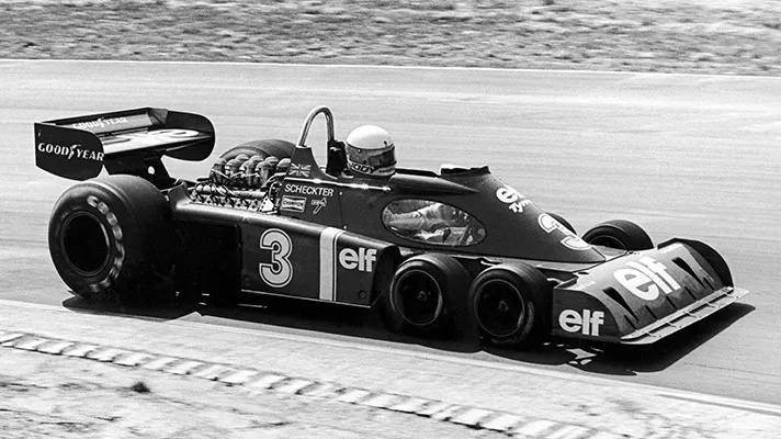 15 самых уродливых болидов Формулы-1 в истории 14 13. tyrrell p34