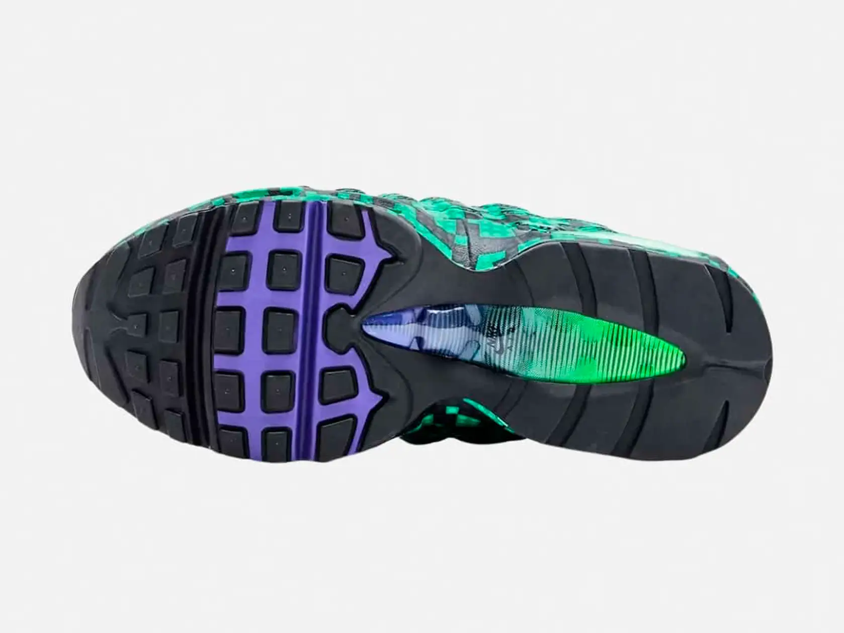 lego x nike air max 95 lucky green kids sneaker 5