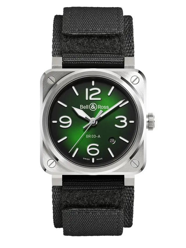 Bell & Ross BR-03 Green Steel. Зеленый сигнал для вашей коллекции! 2 watchtime bell ross br 03 green steel front 640
